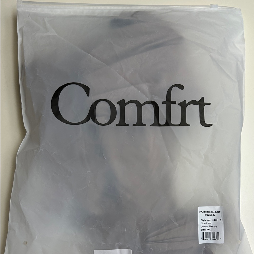 Viral Comfrt Cloud Tee in Mocha 3X - Picture 5 of 6